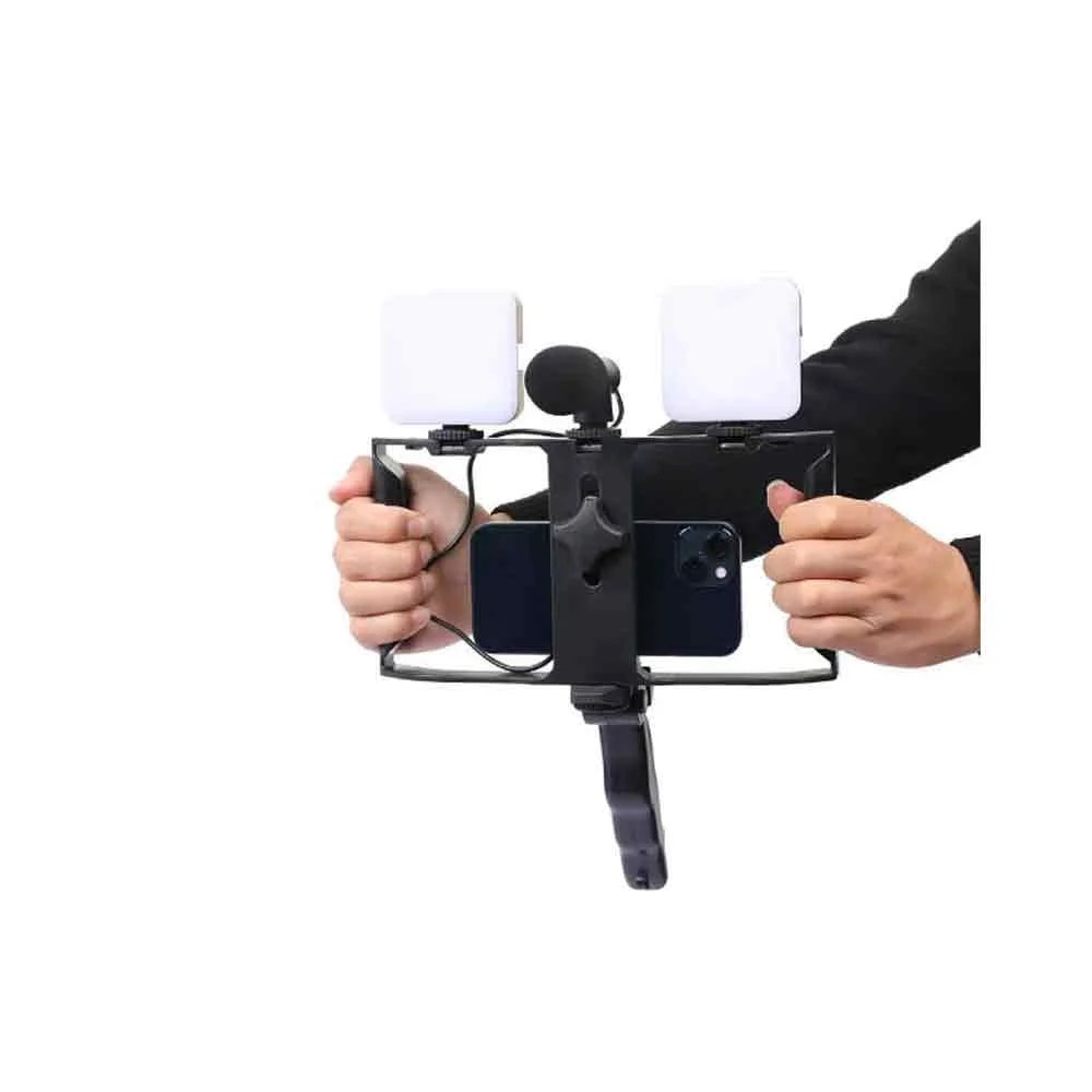 Plokama PK-778 Vlogger Kit in action - Enhance Your Video Quality